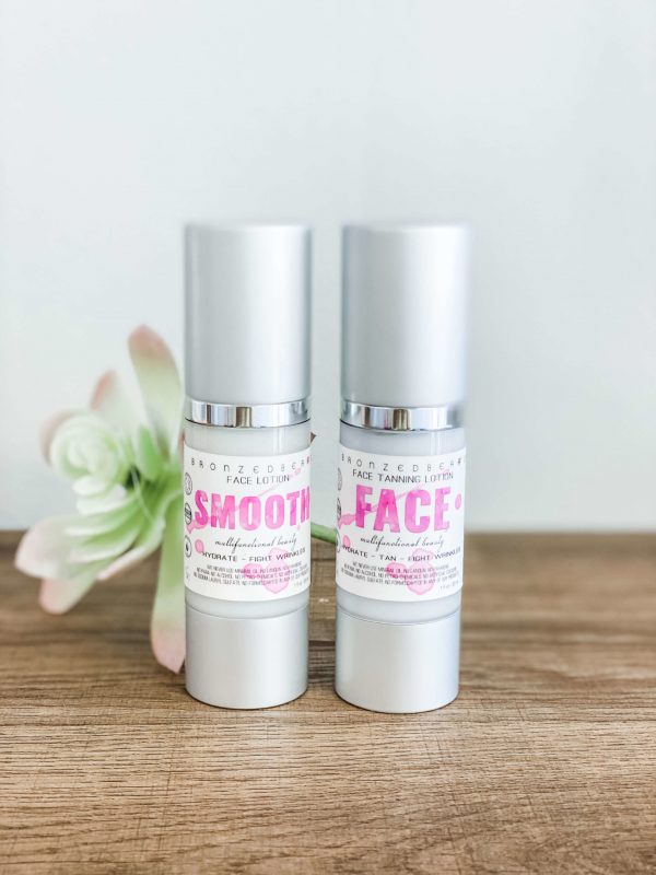 smooth face sunless tanning combo