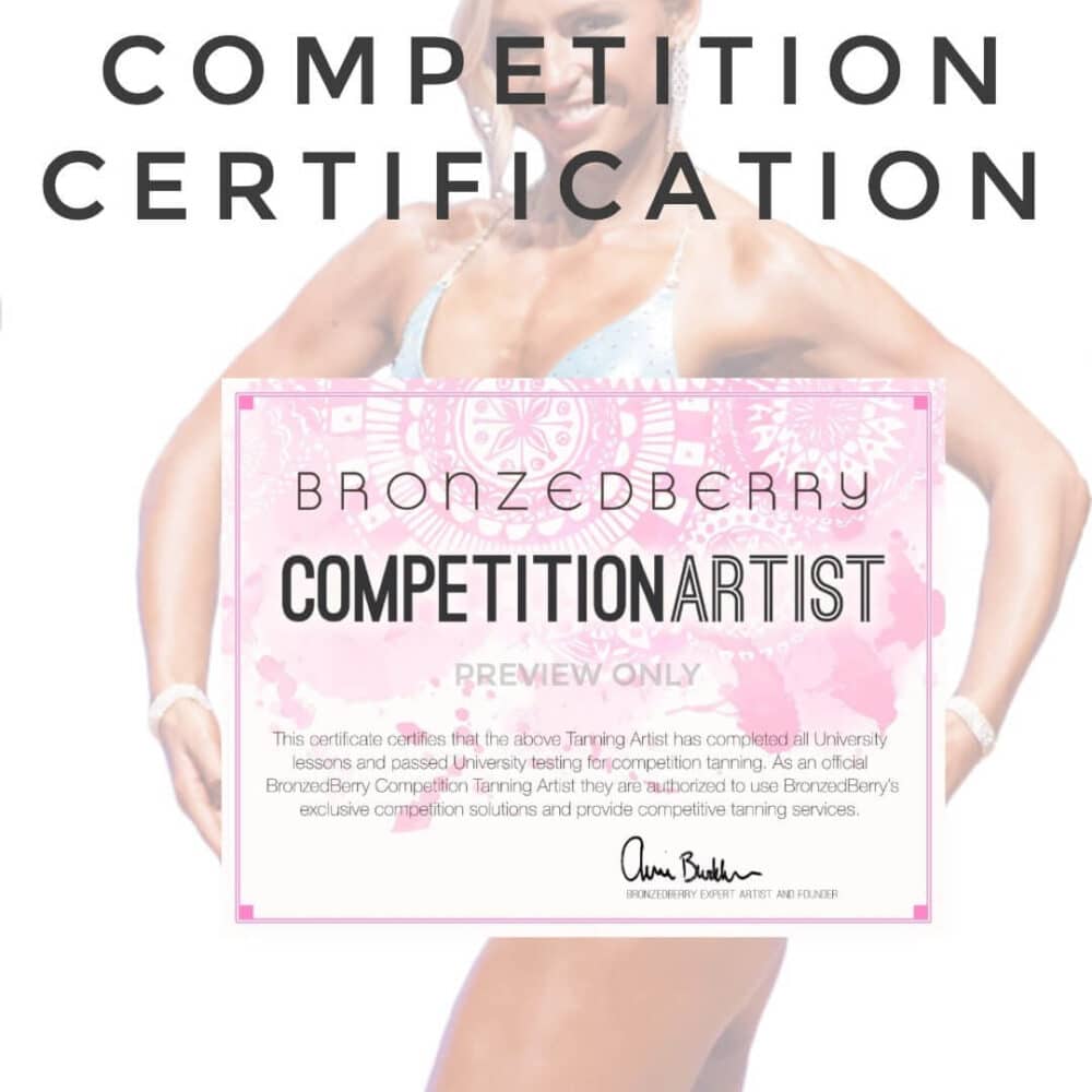 competition spray tan class cover image
