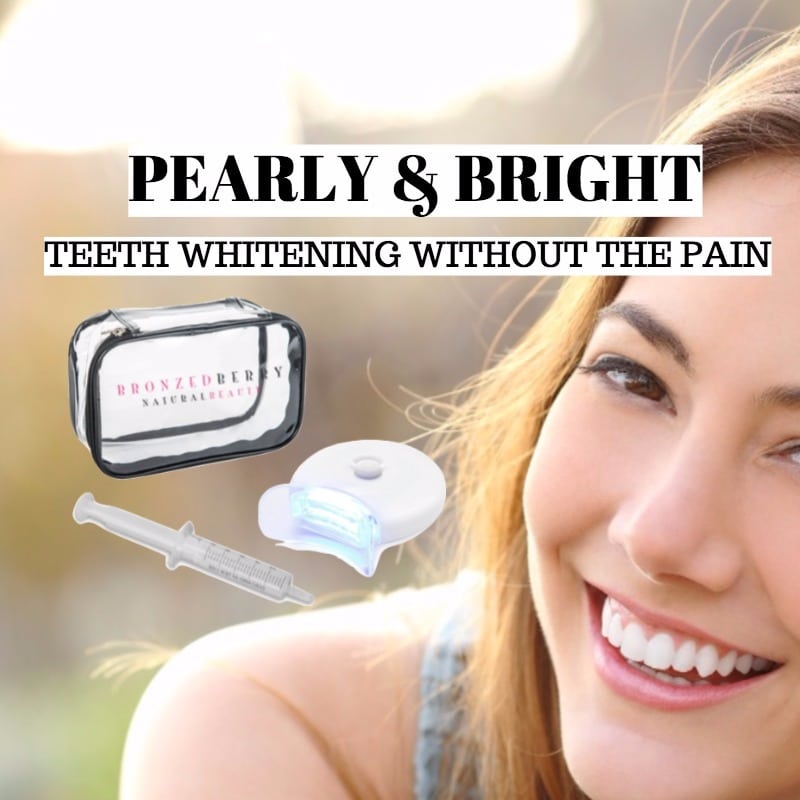 teeth whitening with bronzedberry