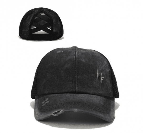 black pony hat