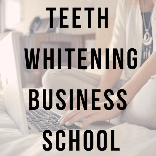how to start a teeth whitening business
