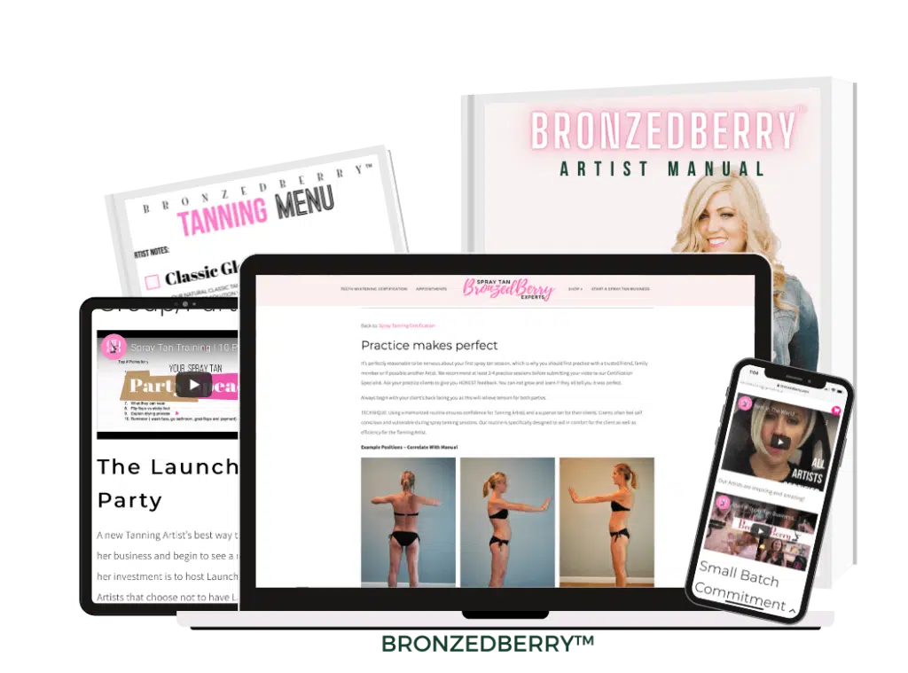 best spray tanning certification course