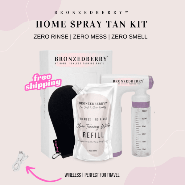 home spray tan kit machine